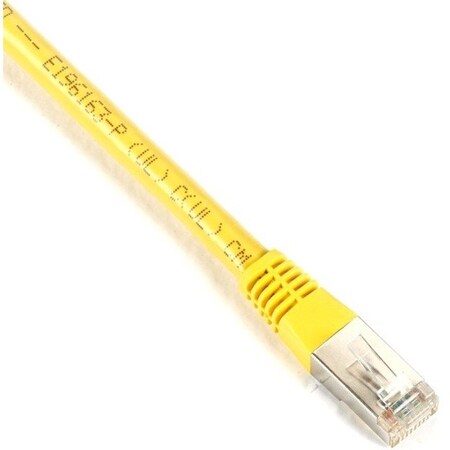 Black Box Cat6 Shld Cbl Yellow 25 Feet 24 Awg, Sld EVNSL0604MS-0025